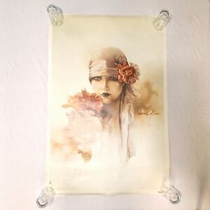 Sara Moon "Claudia" Vintage Poster Print 24" X 36"